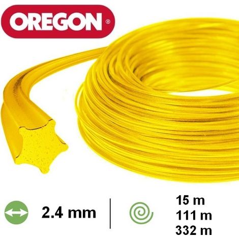 Fil étoile OREGON jaune Ø 2,4 mm – 15 m