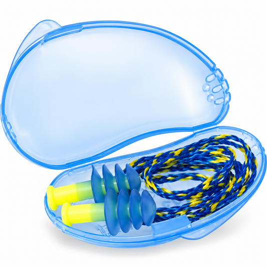 Bouchons d’oreille réutilisables Howard Leight Fusion SNR 28 dB pour protection auditive