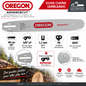 Guide tronçonneuse Oregon 164MLEA041 40 cm 3/8" LP 1,1 mm