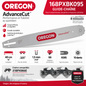 Guide tronçonneuse Oregon AdvanceCut 168PXBK095 40 cm 0,325" 1,5 mm