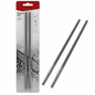 Lot de 2 limes rondes Ø 3,2 mm 1/8 pour chaîne de tronçonneuse