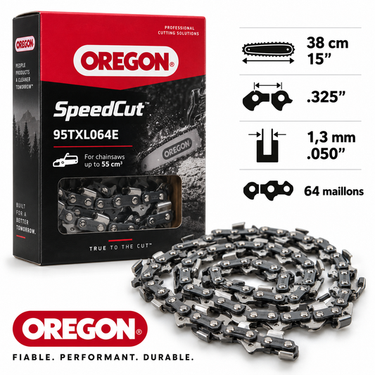 Chaîne tronçonneuse Oregon 95TXL064E .325" 1,3 mm 64 maillons