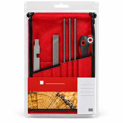 Kit d’affûtage chaîne de tronçonneuse Kramp – 3 limes – FK001KR