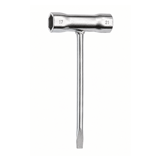 Clé à bougie 17 x 21 mm pour moteur de tondeuse et matériel de motoculture
