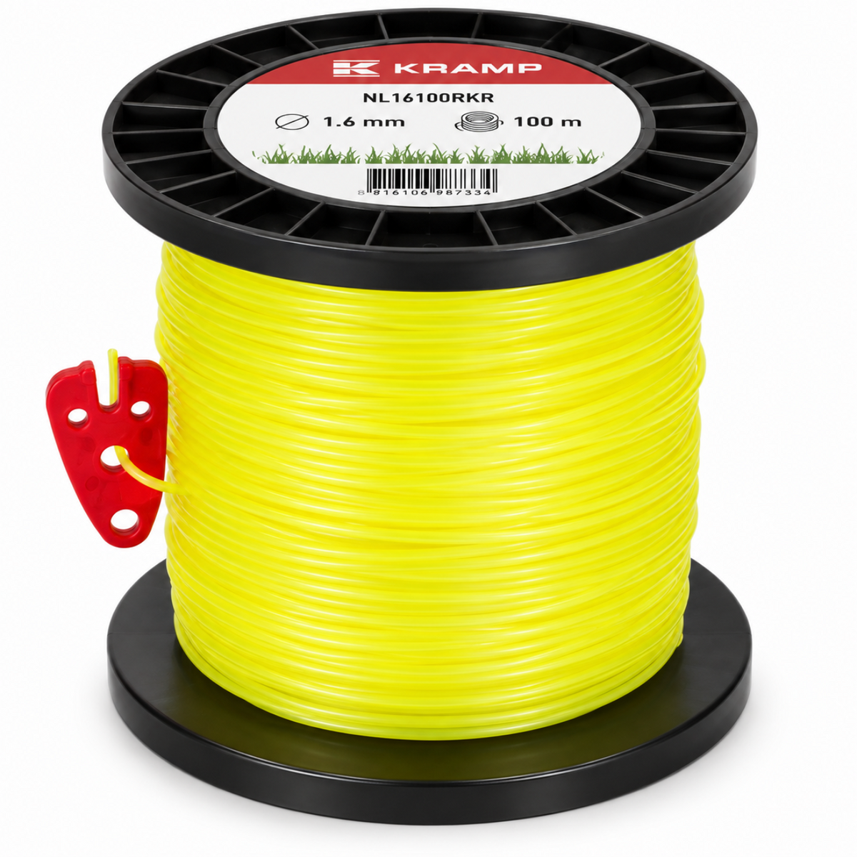 Fil de coupe Kramp rond Ø 1,6 mm 100 m pour coupe-bordures et débroussailleuse