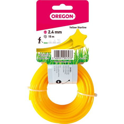 Fil étoile OREGON jaune Ø 2,4 mm – 15 m