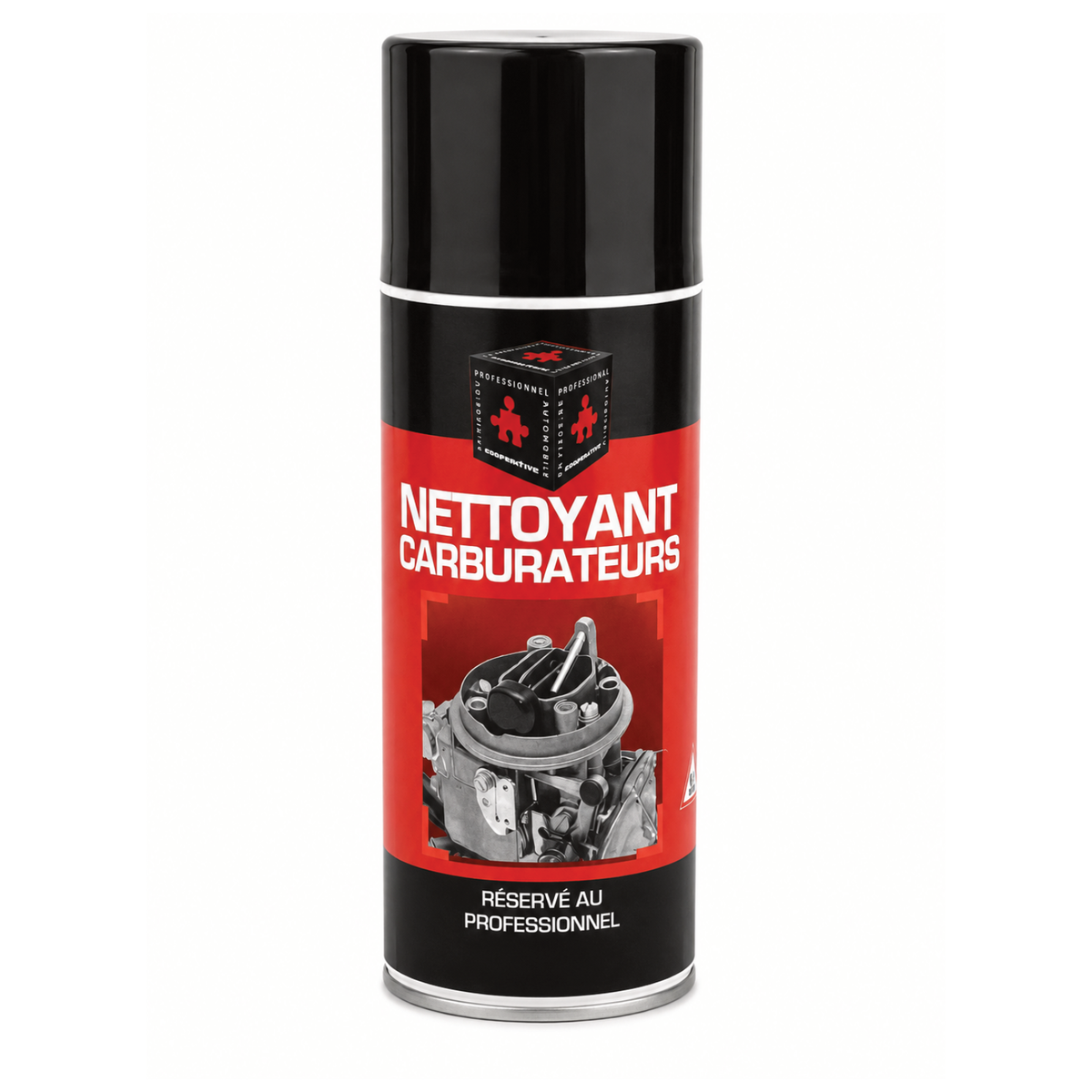 Nettoyant carburateur professionnel en aérosol 400 ml pour moteur de motoculture