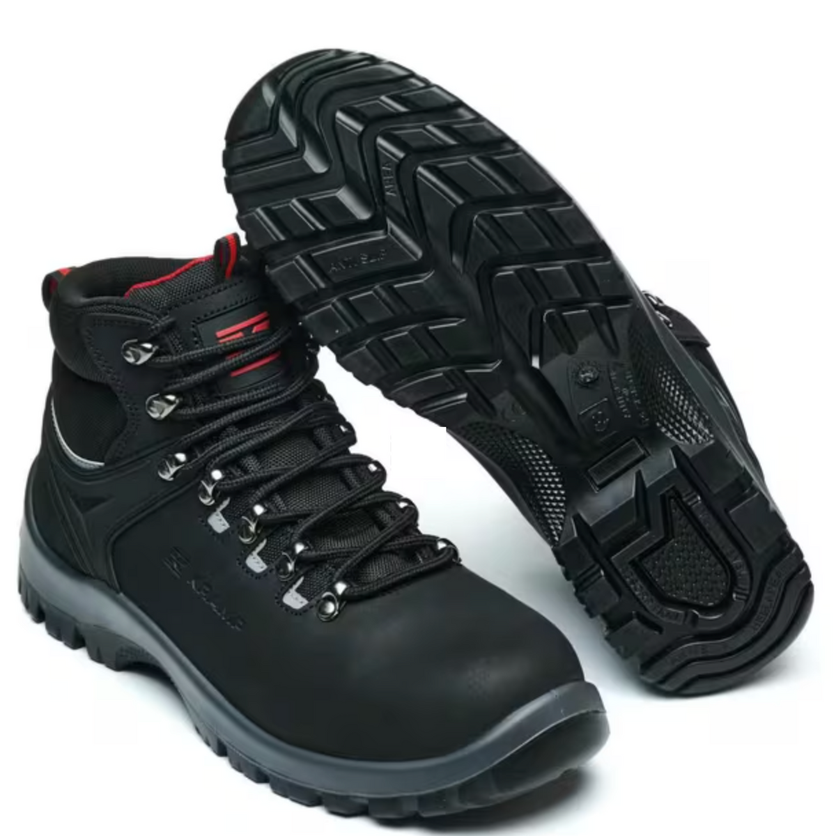 Chaussures de sécurité montantes Amsterdam S3S noires pour professionnels