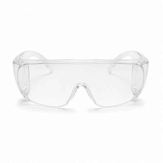 Surlunettes de protection incolores pour jardinage, motoculture et travaux en atelier
