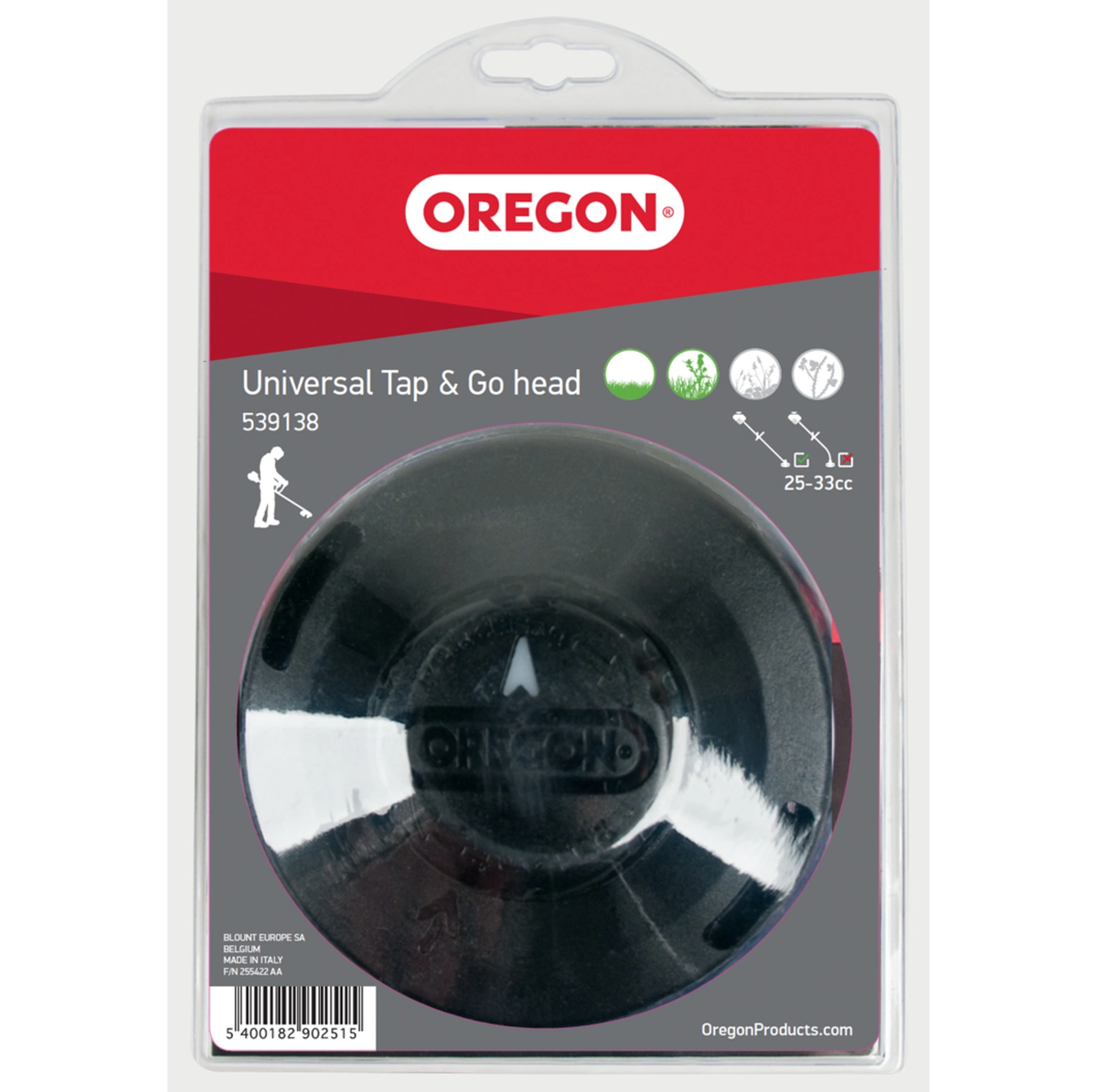 Tête universelle semi-auto OREGON 109 mm