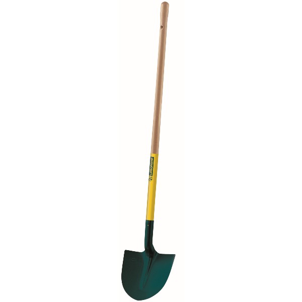 Pelle ronde LEBORGNE 27 cm – Manche bois 130 cm